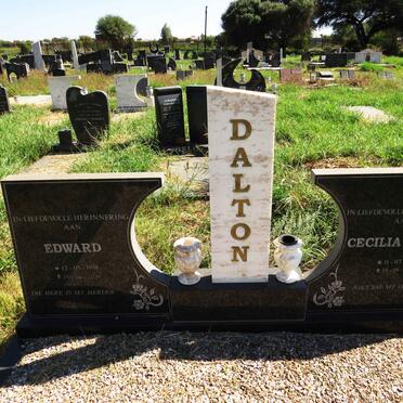 DALTON Edward 1938-2019 & Cecilia Jacoba 1942-2015 