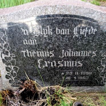 ERASMUS Theunis Johannes 1898-1963