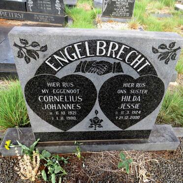 ENGELBRECHT Cornelius Johannes 1921-1980 & Hilda Jessie 1924-2000