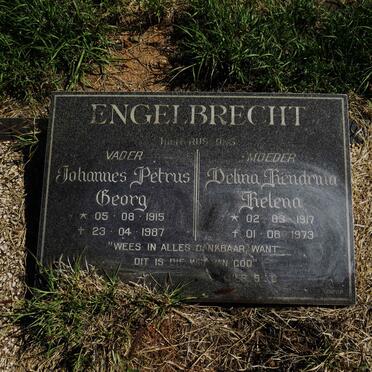 ENGELBRECHT Johannes Petrus Georg 1915-1987 & Delina Hendrina Helena 1917-1973