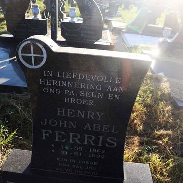 FERRIS Henry John Abel 1965-1994
