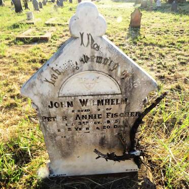 FISCHER John Wilmhelm -1905