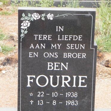 FOURIE Ben 1938-1983