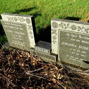 FOUCHE Louis Joachim 1903-1990 & Johanna Dorethea 1910-1997