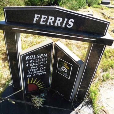 FERRIS Kulsem 1950-2003