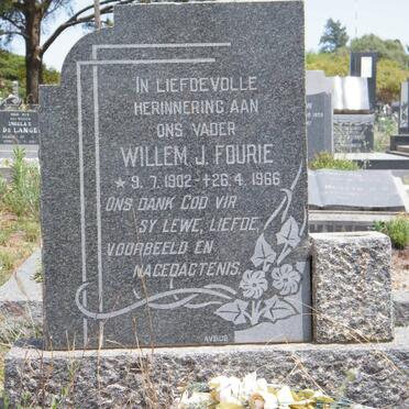 FOURIE Willem J. 1902-1966