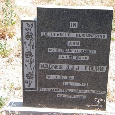 FOURIE Wagner J.J.J. 1931-1973