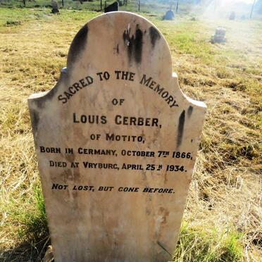 GERBER Louis 1866-1934