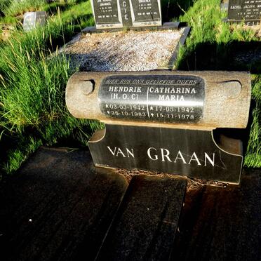 GRAAN H.O.C. 1942-1983 & Catharina Maria 1942-1978