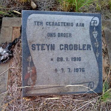 GROBLER Steyn 1916-1976