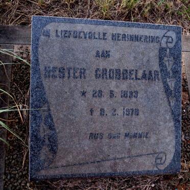 GROBBELAAR Hester 1893-1978