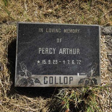 GOLLOP Percy Arthur 1929-1972