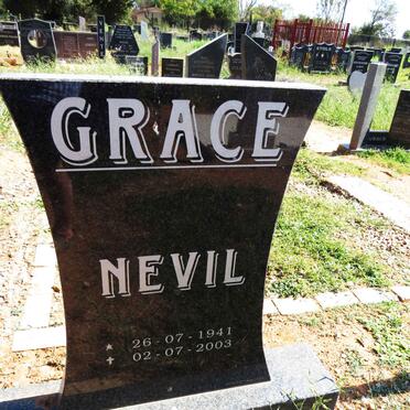 GRACE Nevil 1941-2003