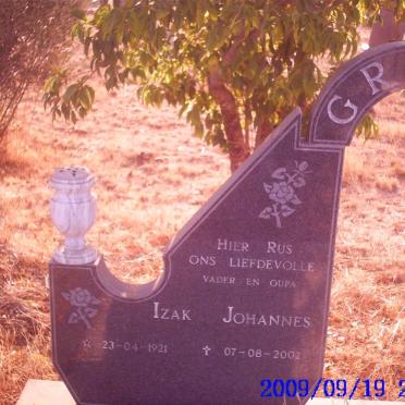 GROVE Izak Johannes 1921-2002 &amp; Hester Maria VENTER 1931-1993