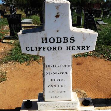 HOBBS Clifford Henry 1980-2003