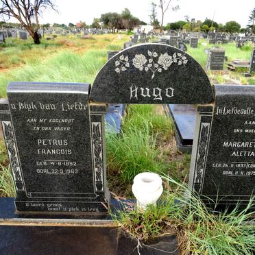 HUGO Petrus Francois 1892-1963 & Margaretha Aletta COMBRINK 1893-1975 :: HUGO Petrus Francois 1930-1991_1