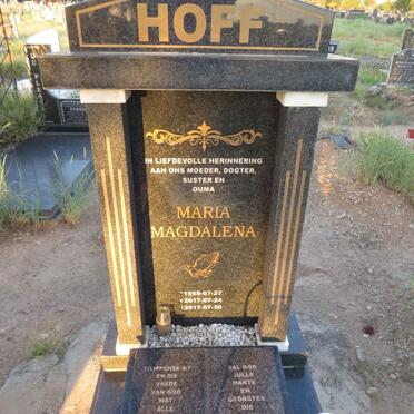 HOFF Maria Magdalena 1968-2017