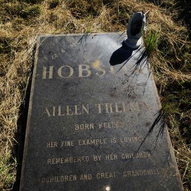 HOBSON Aileen Thelma nee KEELEY 1898-1981