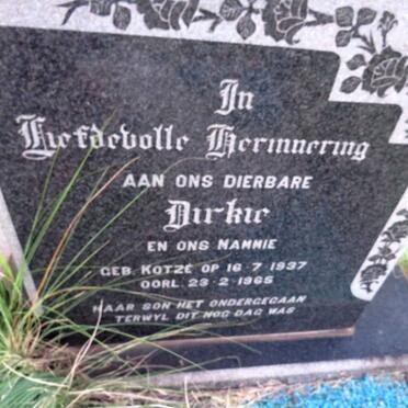 HAUMANN Danie 1936-1965 & Dirkie KOTZE 1937-1965_3