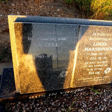 HAASBROEK Louis 1966-2013 & La-zell 1965-