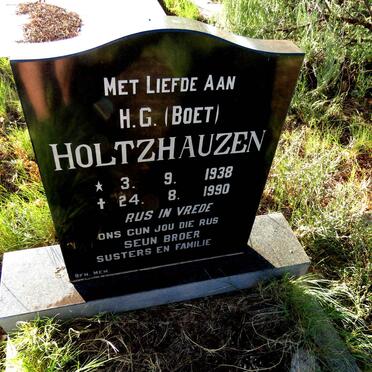 HOLTZHAUZEN H.G. 1938-1990