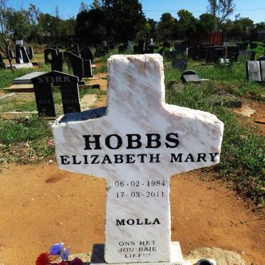 HOBBS Elizabeth Mary 1984-2011