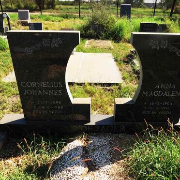 JAGER Cornelius Johannes, de 1898-1988 & Anna Magdalena 1904-1997