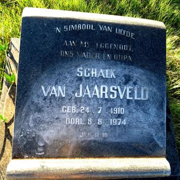 JAARSVELD Schalk, van 1910-1974
