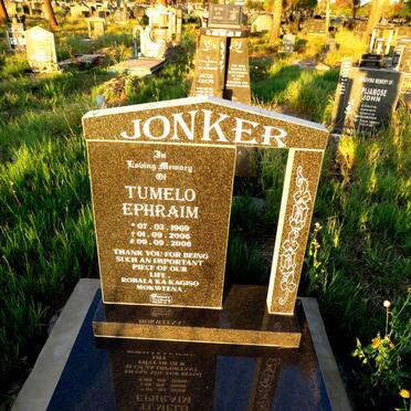 JONKER Tumelo Ephraim1969-2006