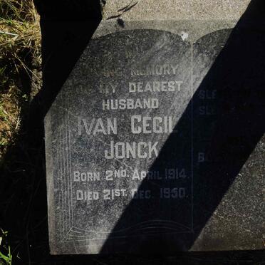 JONCK Ivan Cecil 1914-1950