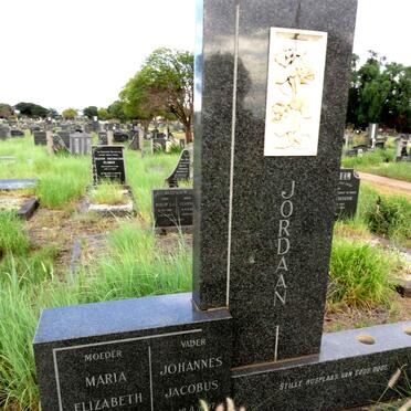 JORDAAN Johannes Jacobus 1897-1973 & Maria Elizabeth 1895-1963_1