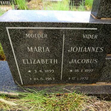 JORDAAN Johannes Jacobus 1897-1973 & Maria Elizabeth 1895-1963_2