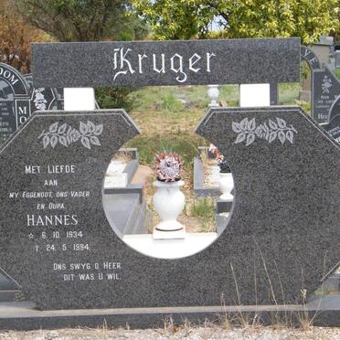 KRUGER Hannes 1934-1994