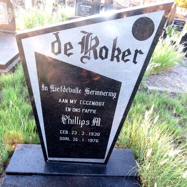 KOKER Phillips M., de 1930-1976