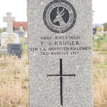 KRUGER P.J. -1919
