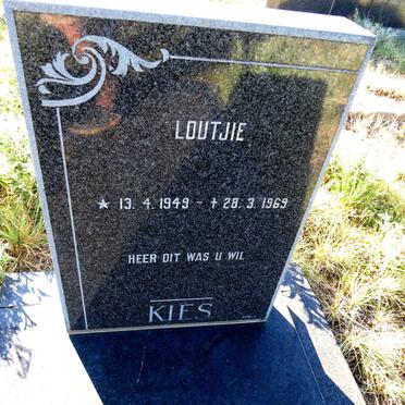 KIES Loutjie 1949-1969