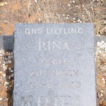 KRIEL Rina 1958-1958