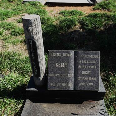 KEMP Richard Thomas 1950-1973