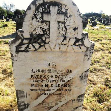 LEAMY Patrick Daniel -1908