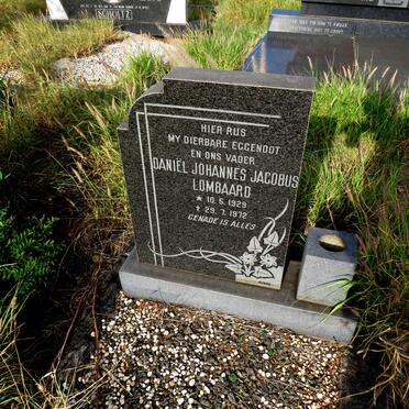 LOMBAARD Daniel Johannes Jacobus 1929-1972