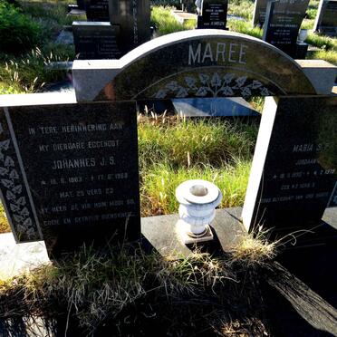 MAREE Johannes J.S. 1883-1968 & Maria S.P. JORDAAN 1890-1978_1