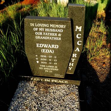MCCARTHY Edward 1956-2011