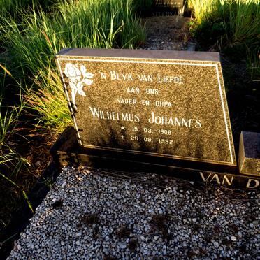 MERWE Wilhelmus Johannes, van der 1908-1992 & Isabella Maria 1913-2003_2 
