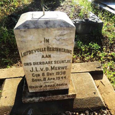 MERWE J.L., v.d. 1938-1944