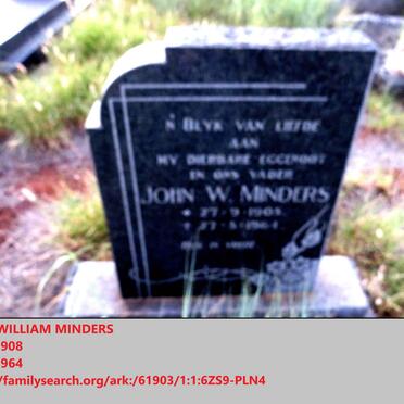 MINDERS John William 1908-1964