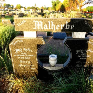 MALHERBE George Stephanus 1938-1993 & Mariana Mimmie 1940-2019_1