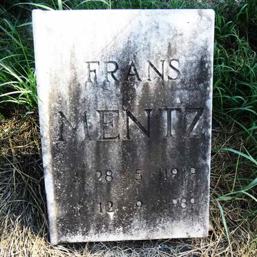 MENTZ Frans 1919-1989