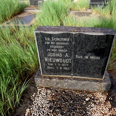 NIEUWOUDT Josias A. 1877-1963