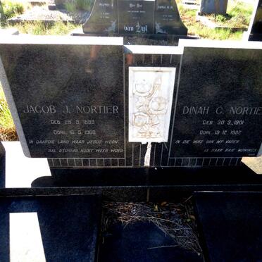 NORTIER Jacob J. 1899-1968 & Dinah C. 1901-1982