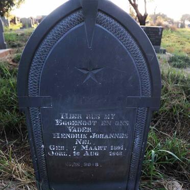 NEL Hendrik Johannes 1891-1946